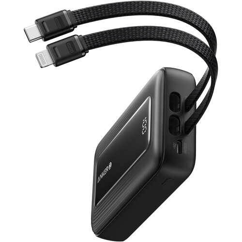 Anker Zolo USB-C and Lightning Power Bank A1680H11-1 B&H Photo