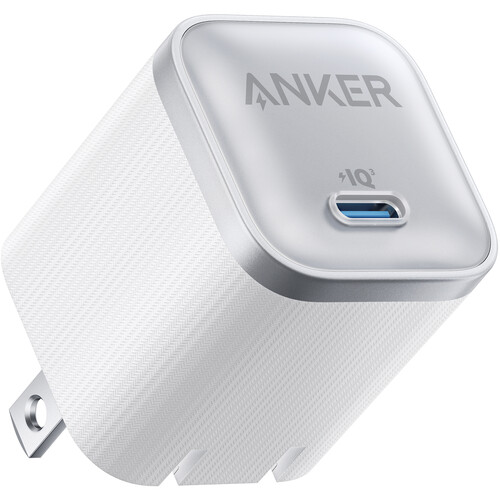 Anker Nano 45W USB-C Charger with Cable (White)