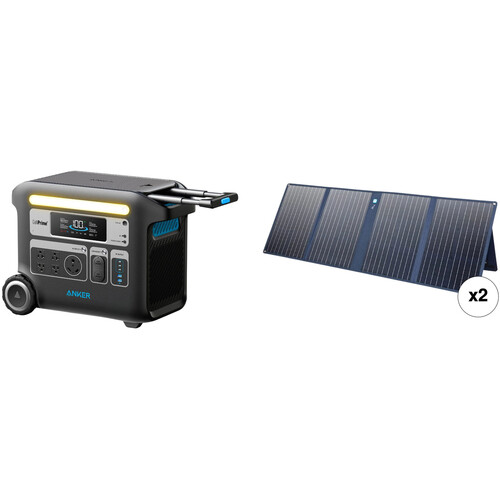 Anker PowerHouse 767 Portable Power Station with Two B178011E