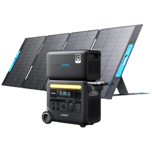 Anker SOLIX F2600 Portable Power Station with Expansi B178111H