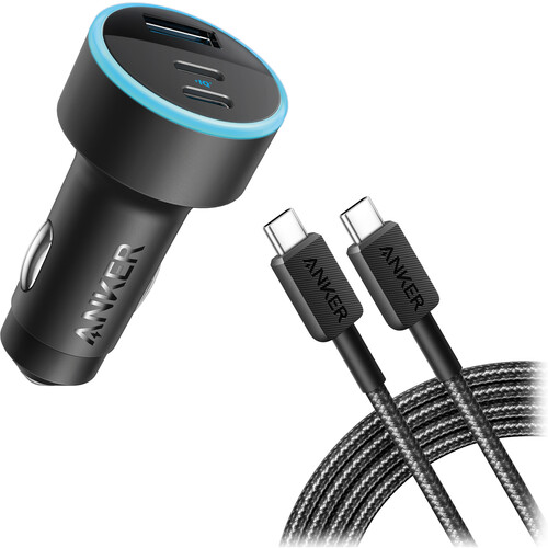 Anker 335 67W USB Car Charger Bundle with USB-C Cable