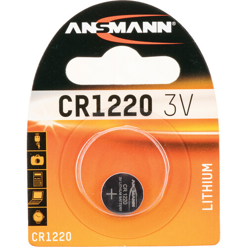 Ansmann CR1220 3V Lithium Battery (Single-Pack)