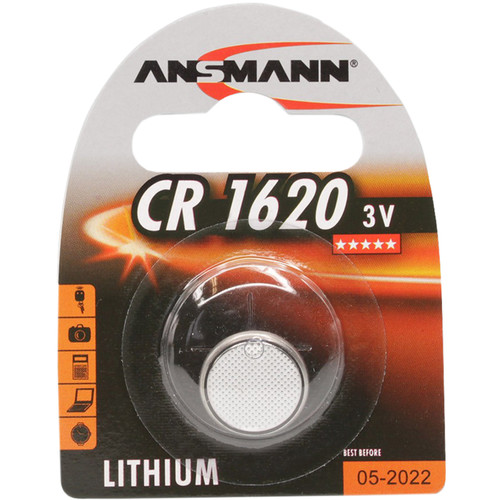 Ansmann CR1620 3V Lithium Battery (Single-Pack)