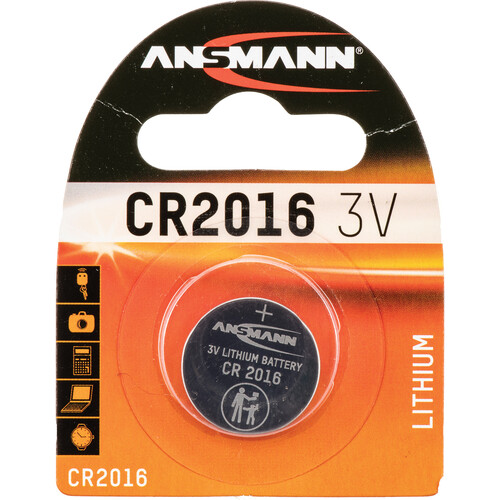 Ansmann CR2016 3V Lithium Battery (Single-Pack)