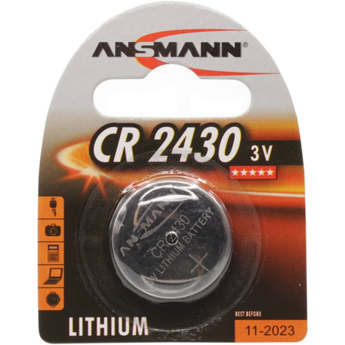 Ansmann CR2430 3V Lithium Battery (Single-Pack)