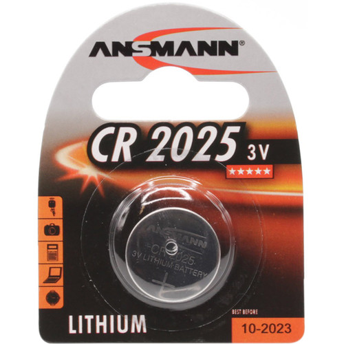 Ansmann CR2025 3V Lithium Battery (Single-Pack)