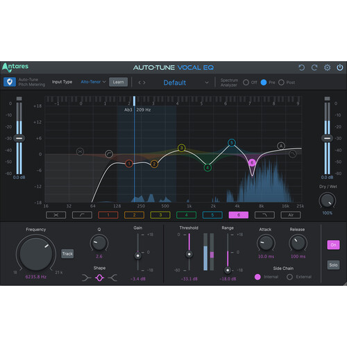 Antares Audio Technologies Auto-Tune Vocal EQ Plug-In