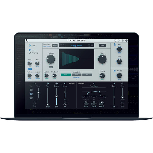 Antares Audio Technologies Vocal Reverb AI-Assisted Vocal Effect Plugin