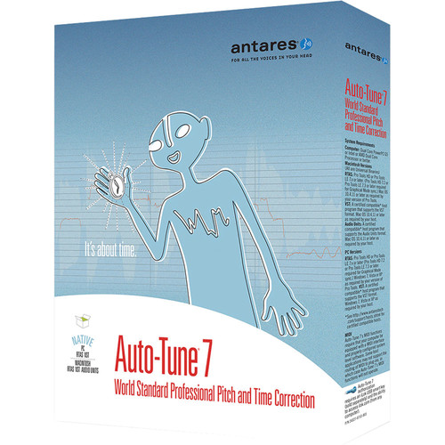 Antares Audio Technologies Auto-Tune 7 TDM/RTAS - Pitch and Time Correction Plug-In (Download)