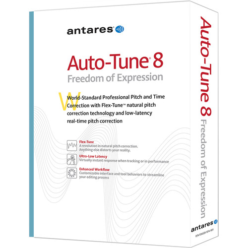 Antares Audio Technologies Auto-Tune 8 - Professional Pitch and Time Correction Plug-In (Download)