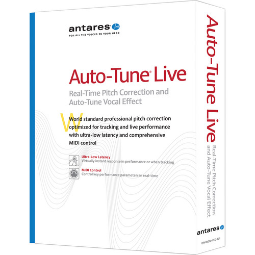 Antares Audio Technologies Auto-Tune Live Pitch Correction and Vocal Effect (Download)