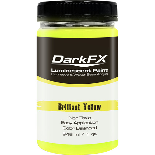 Antari DarkFX UV Paint (Bright Yellow, 1 Quart)