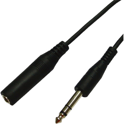 Antari Fog Machine Remote Extension Cable with 1/4" Stereo Connectors (25')