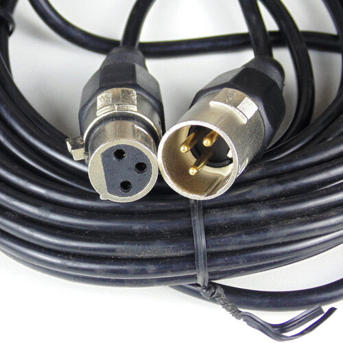 Antari Fog Machine Remote Extension Cable with 3-Pin XLR Connectors (25')