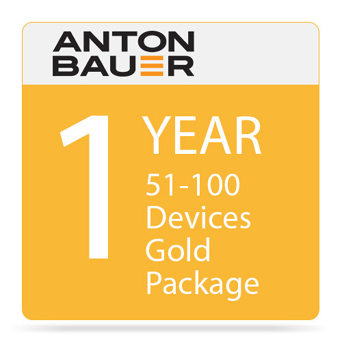 Anton/Bauer Gold Package AMS Subscription for 51 to 100 Devices (1-Year)