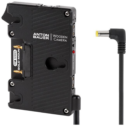 Anton/Bauer Pro Gold Mount Battery Bracket with Canon C Series DC Barrel Output