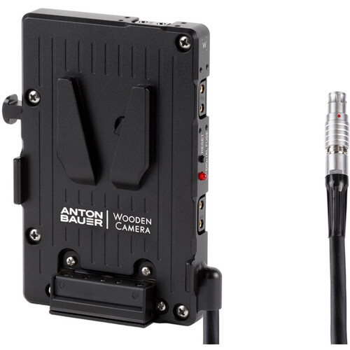Anton/Bauer Pro V-Mount Battery Bracket with Canon C Series 4-Pin LEMO-Type Output