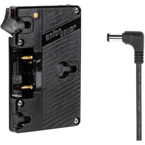Anton/Bauer Gold Mount Battery Bracket with P-Tap and Sony/Panasonic DC Barrel Output