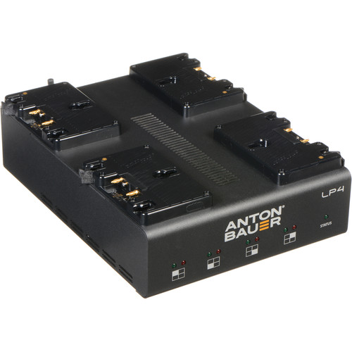 Anton/Bauer LP4 Quad Battery Charger (Gold Mount)