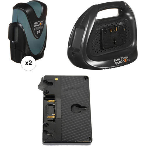 Anton/Bauer Digital 90 Battery Kit with Dual Charger & Plate for Canon C700 (Gold Mount)