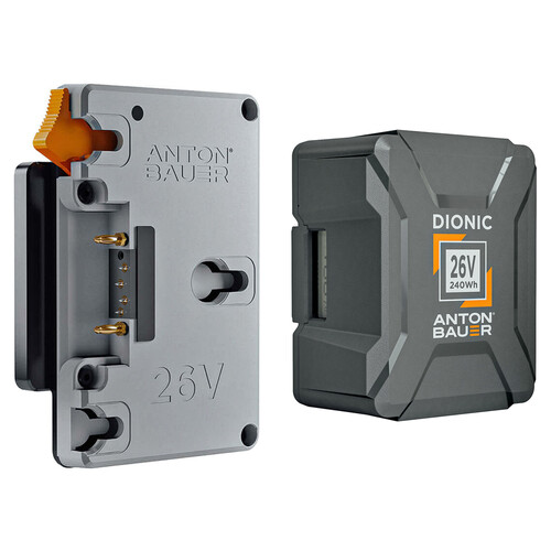 Anton/Bauer Dionic 240Wh 26V Battery Kit with Gold Mount Plate for ALEXA 35