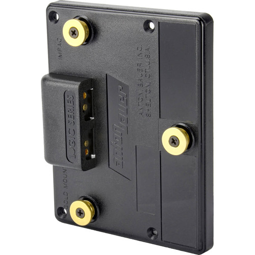 Anton/Bauer Milled CP Back Replacement Male Gold Mount Plate