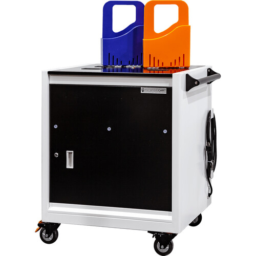 Power Technologies AC-GO 32-Slot Charging Cart for Laptops & Tablets