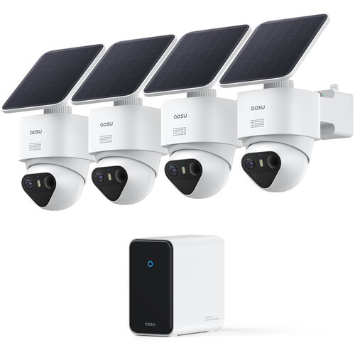 aosu SolarCam T2 UHD 4K Ultra System 4-Camera Kit