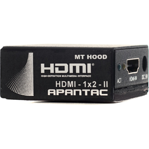 Apantac 1 x 2 HDMI Splitter (2nd Generation) HDMI-1X2-II B&H