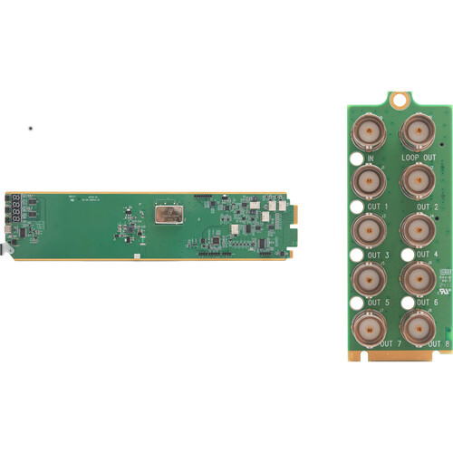 Apantac Word Clock Distribution Amplifier Card with openGear Rear Module Kit
