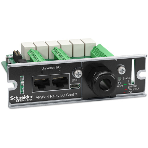 APC Dry Contact I/O SmartSlot Card AP9614 B&H Photo Video
