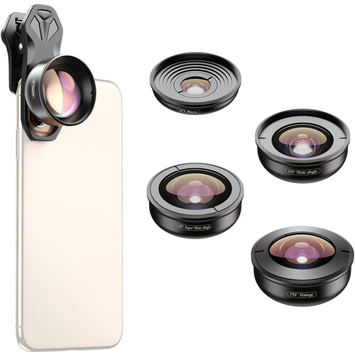 Apexel Multifunctional 5-in-1 Lens Kit