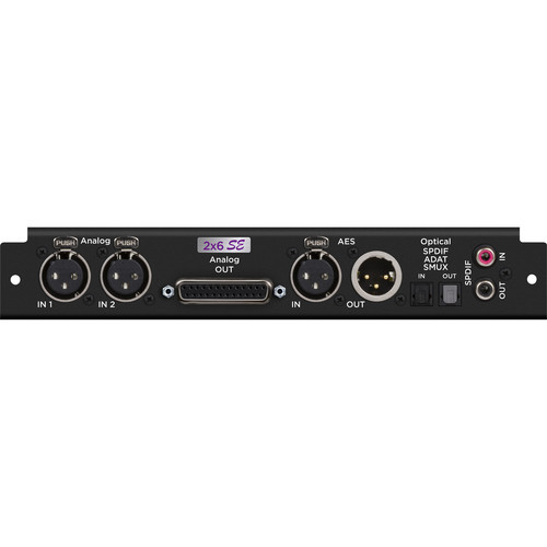 Apogee Electronics 2x6 SE Special Edition Mastering I/O Card for Symphony I/O Mk II