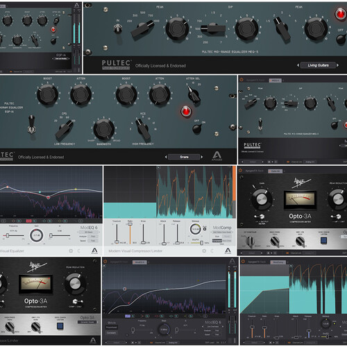 Apogee Electronics FX Bundle of All 5 Apogee FX Plug-Ins and Rack (Download)