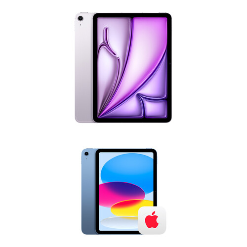 Apple 11" iPad Air Kit with AppleCare+ (M4, 128GB, Wi-Fi + Cellular, Purple)
