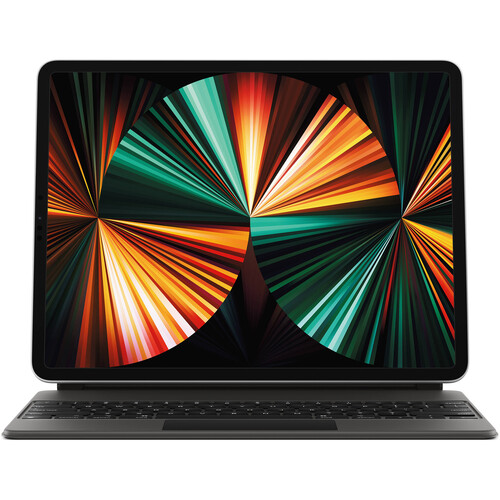 Apple 12.9" iPad Pro M1 Chip with Magic Keyboard Kit (Mid 2021, 128GB, Wi-Fi + 5G LTE, Space Gray)