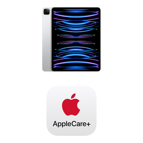 Apple 12.9" iPad Pro M2 Chip & AppleCare+ Protection Plan Kit (Late 2022, 1TB, Wi-Fi Only, Silver)