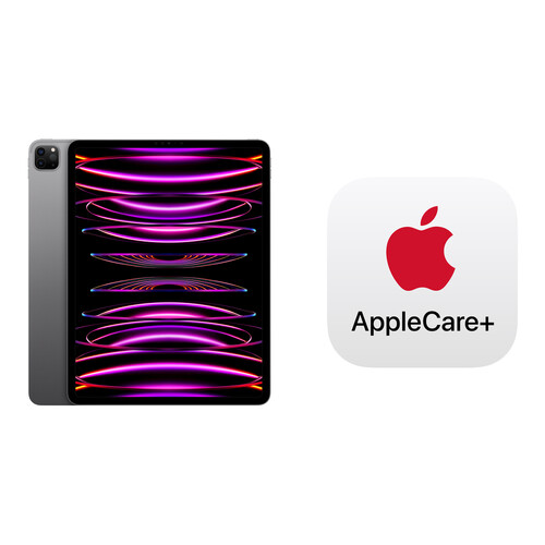 Apple 12.9" iPad Pro M2 Chip & AppleCare+ Protection Plan Kit (Late 2022, 1TB, Wi-Fi Only, Space Gray)