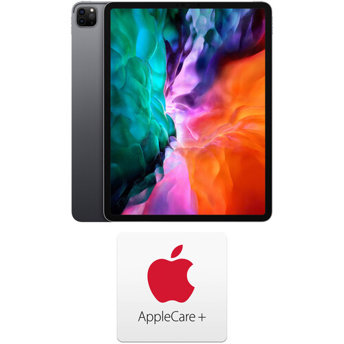 Apple 12.9" iPad Pro and AppleCare+ Protection Plan Kit (Early 2020, 512GB, Wi-Fi Only, Space Gray)