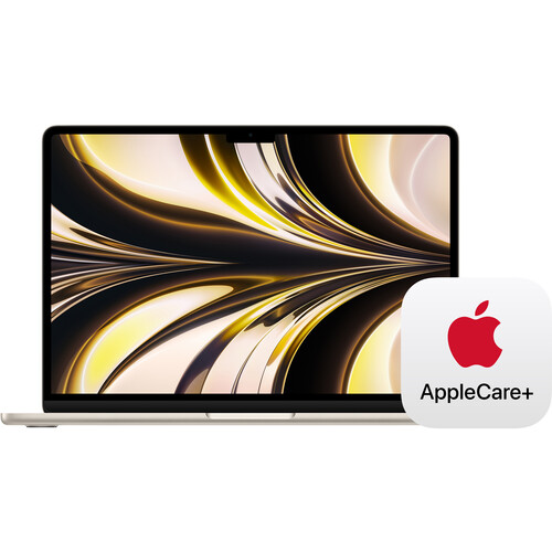 Apple 13.6" MacBook Air Kit with AppleCare+ (M2, Starlight)
