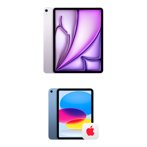 Apple 13" iPad Air Kit with AppleCare+ (M4, 128GB, Wi-Fi Only, Purple)