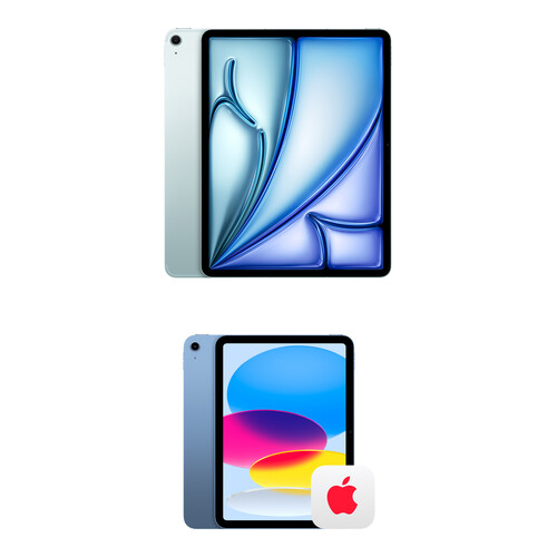 Apple 13" iPad Air Kit with AppleCare+ (M4, 512GB, Wi-Fi + Cellular, Blue)