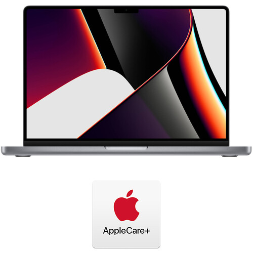 Apple 14.2" MacBook Pro with M1 Pro Chip & AppleCare+ Protection Plan Kit (Late 2021, Space Gray)