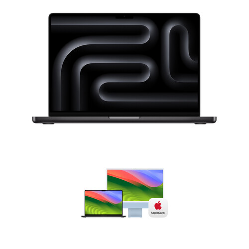 Apple 14" MacBook Pro and AppleCare+ Protection Plan Kit (M3 Max, Space Black)