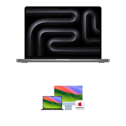 Apple 14" MacBook Pro Kit with AppleCare+ (M3, Space Gray)