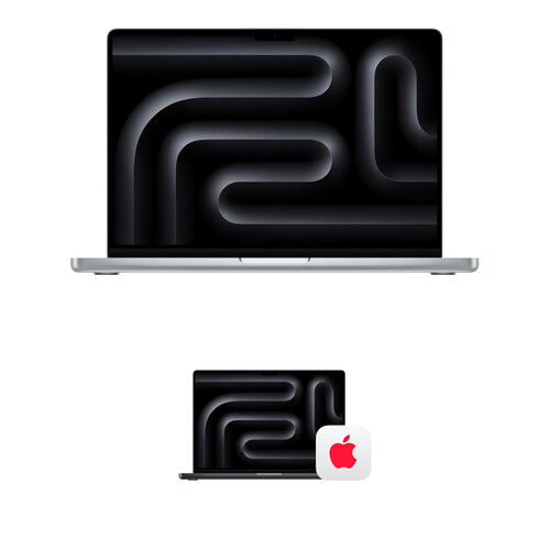 Apple 14" MacBook Pro Kit with AppleCare+ (M5 Max, Silver)