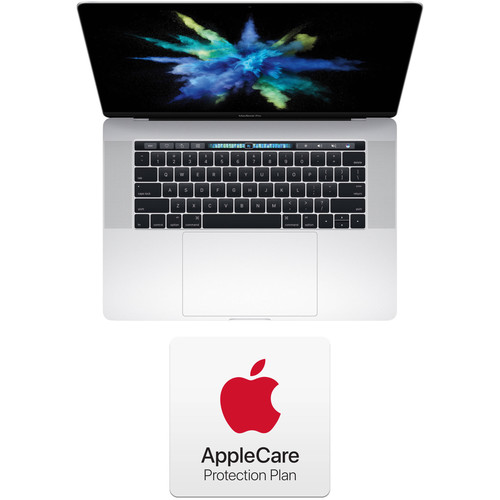 Apple 15.4" MacBook Pro with Touch Bar Kit with AppleCare+ Protection Plan 2-Year Extension (Late 2016, Silver)
