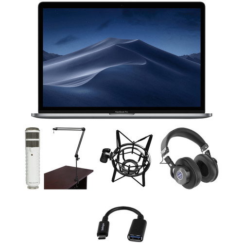 Apple 15.4" MacBook Pro with Podcasting Kit (Mid 2019, Space Gray)