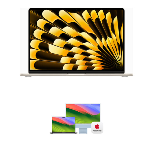Apple 15" MacBook Air Kit with AppleCare+ (Starlight)