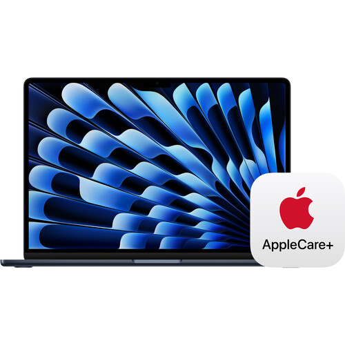Apple 15" MacBook Air Kit with AppleCare+ (M3, Midnight)